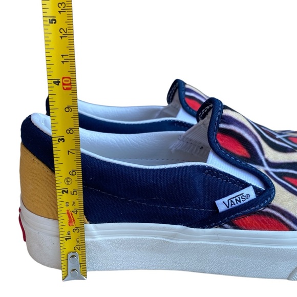 Vans Slip On Shoe Skater Hippie colorful  Women 6.5 Men 5.  NEW - Picture 8 of 11